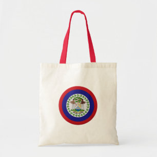 Tote Bag Armoiries du drapeau du Belize