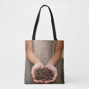 Tote Bag Arôme de fèves de café torréfié