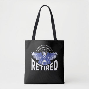 Tote Bag Arrestation de l'officier de police retraité