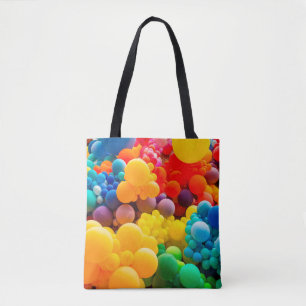 Tote Bag Arrière - plan abstrait brillant de saut de coco a
