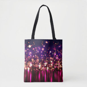 Tote Bag Arrière - plan de parties scintillant de luxe avec