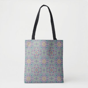 Tote Bag Arrière - plan vintage abstrait