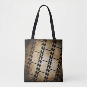 Tote Bag arrière - plan vintage avec cadre de film, photo,