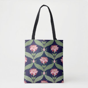 Tote Bag Arrière - plan vintage floral sans couture. Fleur