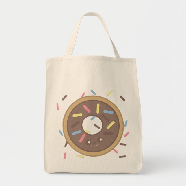 Tote Bag Arrosez le beignet (Devant)