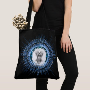Tote Bag Arsencia Ethereal Silver Light Fractal Art