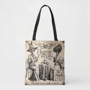 Tote Bag Arsenic et Ancienne dentelle