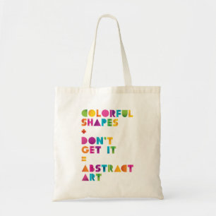 Tote Bag Art abstrait