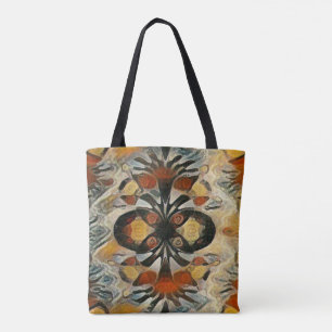 Tote Bag Art coloré de motif de Hmong