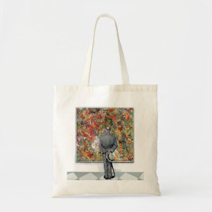 Tote Bag Art Connoisseur par Norman Rockwell