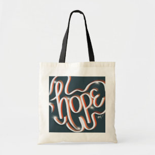 Tote Bag Art de rue néon d'espoir