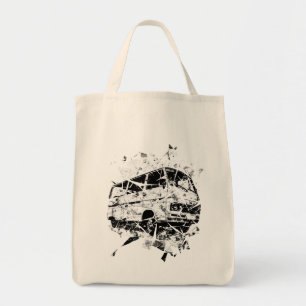 Tote Bag Art de rue urbain Abstrait Fourgonnette vintage br
