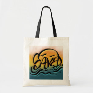 Tote Bag Art de rue urbaine au pinceau à air sauvé
