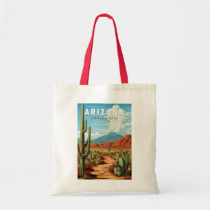Tote Bag Art de voyage vintage Arizona