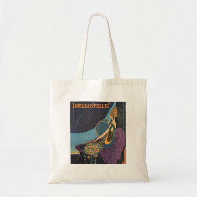 Tote Bag Art Déco Mavis Parfum Publicité (Devant)