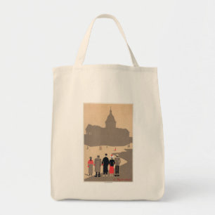 Tote Bag Art déco SceneParis, France de Le Pantheon