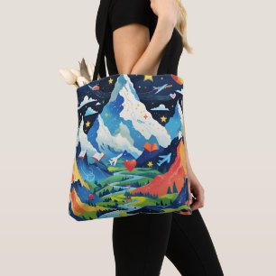 Tote Bag Art des rêves et des aspirations