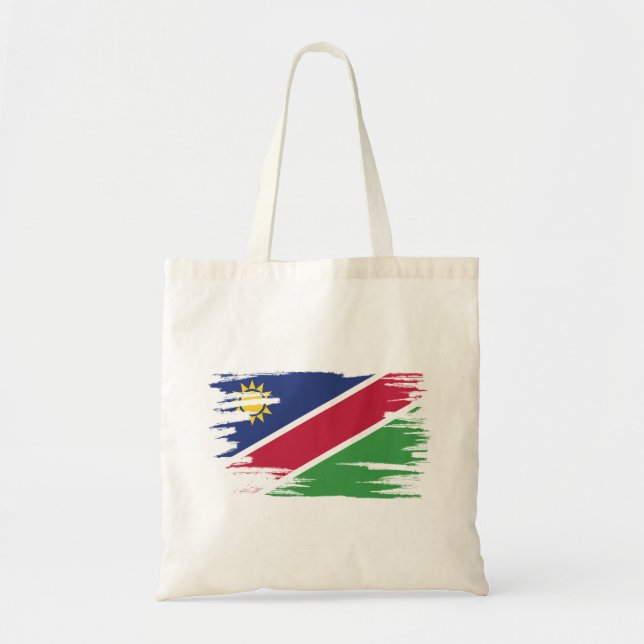 Tote Bag Art Drapeau Namibie (Devant)