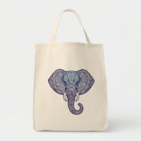 Art éléphant au henné