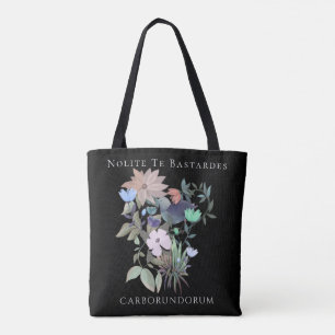 Tote Bag Art féministe Nolite Te Bastardes Carborundorum To