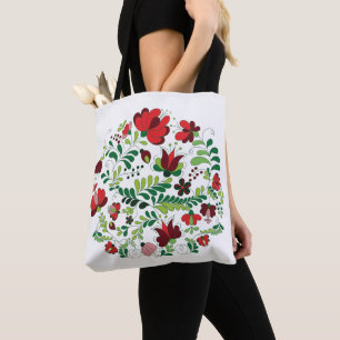Tote Bag Art floral hongrois Matyo