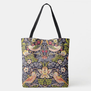 Tote Bag Art floral Nouveau de voleur de fraise de William