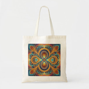 Tote Bag Art fractal vibrant