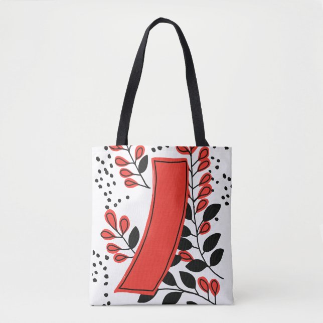 Tote Bag art japonais vintage Hanafuda (Devant)