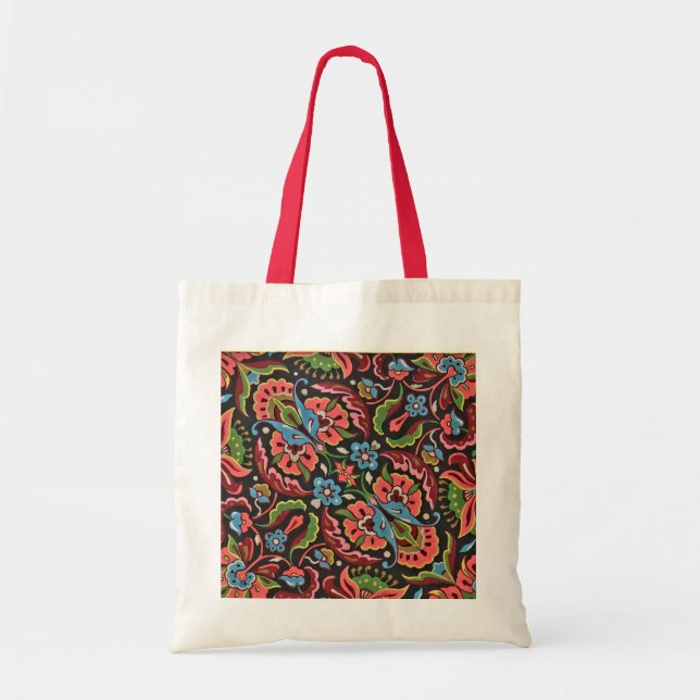 Tote Bag Art nouveau floral Christopher (Devant)