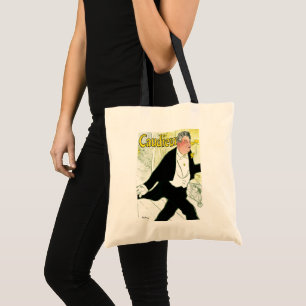 Tote Bag Art Nouveau vintage, Caudieux par Toulouse Lautrec