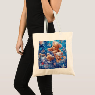 Tote Bag Art numérique nounours