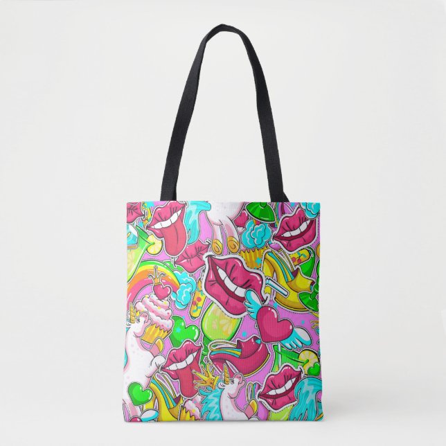 Tote Bag Art pop (Devant)