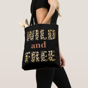 Tote Bag Art sauvage et libre dans un Motif léopard