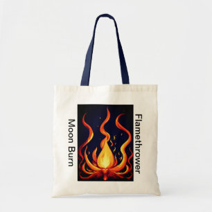 Tote Bag Art vectoriel de flamme surréaliste - 4K Render po