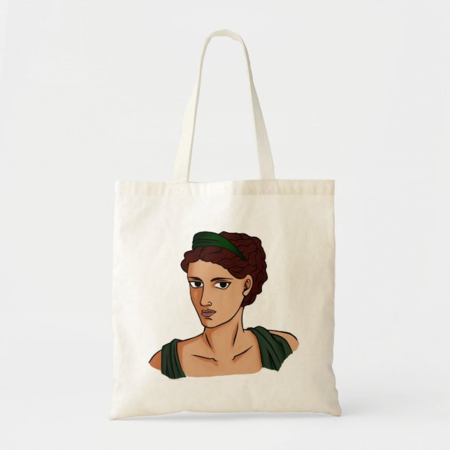 Tote Bag Artémis - Déesse grecque de la Lune (Devant)