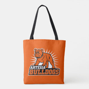 Tote Bag Artesia Bulldogs Logo principal Fourre-tout