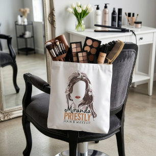 Tote Bag Artiste de Maquillage Moderne et Salon de Beauté d