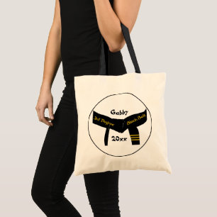 Tote Bag Arts martiaux 3e degré Ceinture noire