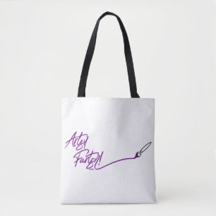 Tote Bag ARTSY FARTSY PEINTBRUSH par Jeff Willis Art