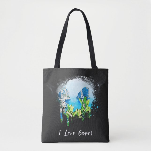 Tote Bag *~* Artsy ITALIE ITALIE CAPRI Italien (Devant)