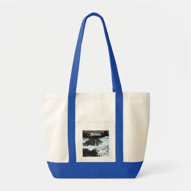 Tote Bag Aruba côtier (Devant)