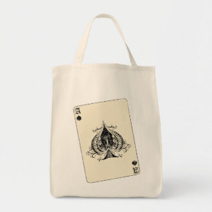 Tote Bag As de Pique Rétro