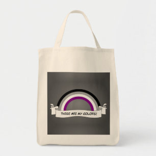 Tote Bag Asexuality rainbow pride
