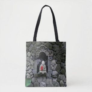 Tote Bag Asie, Indonésie, Bali. Un sanctuaire de Bouddha