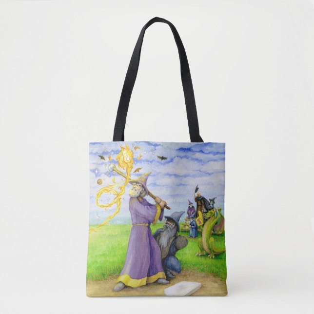 Tote Bag Assistant à Bat (Devant)