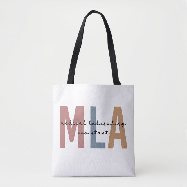 Tote Bag Assistant de laboratoire Médicale MLA (Devant)
