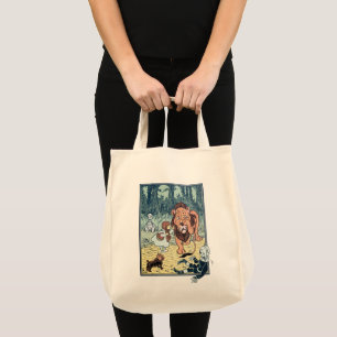 Tote Bag Assistant vintage de caractères Oz, Chemin de briq