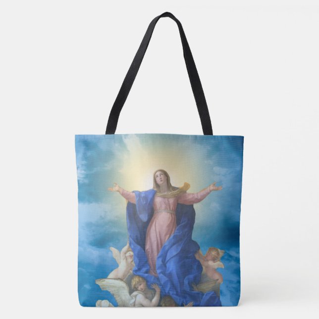 Tote Bag Assomption religieuse de la Sainte Vierge Marie (Devant)