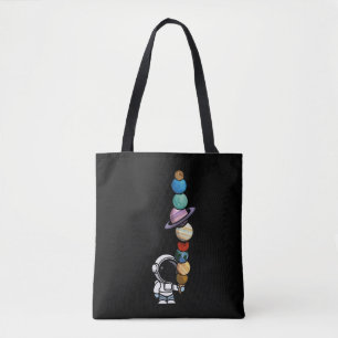 Tote Bag Astronaute avec Planet Scoops Interstellar Icecrea