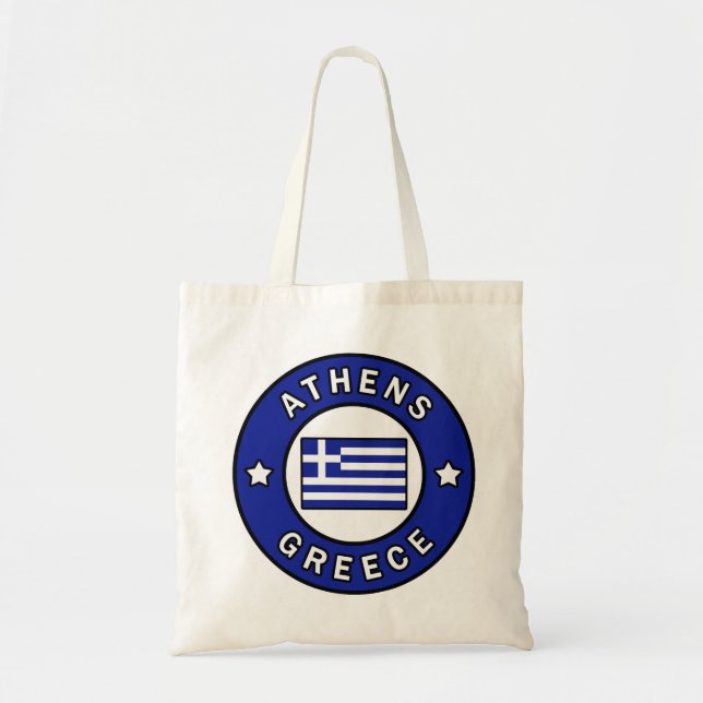 Tote Bag Athènes Grèce (Devant)